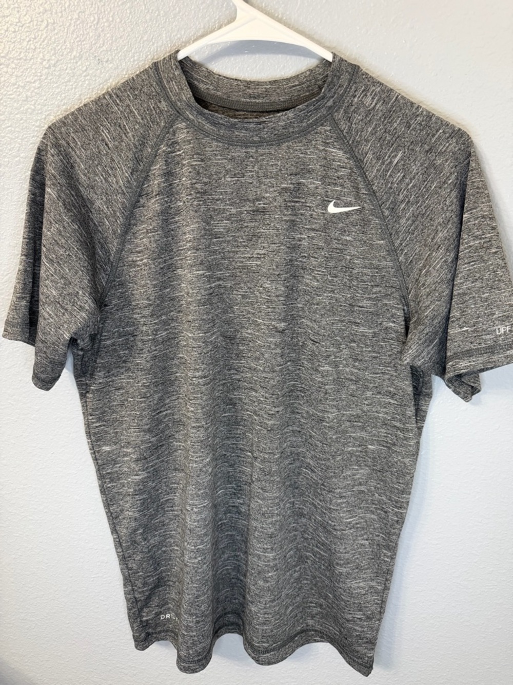 Nike Gray Heather Short-Sleeve Performance Tee